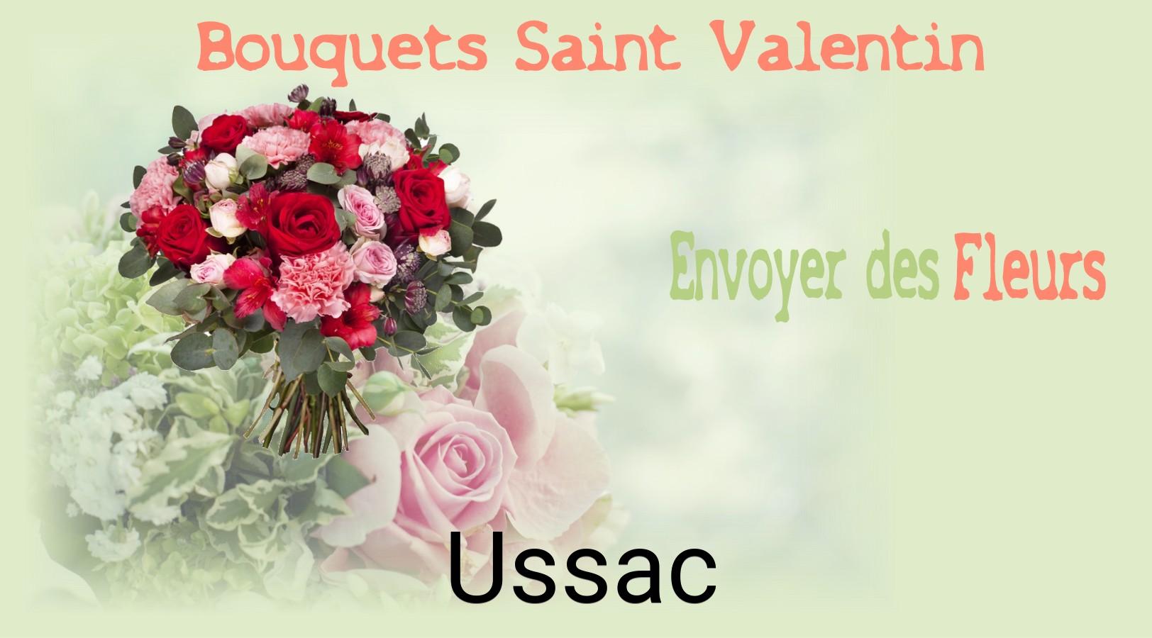 Roses de Saint-Valentin livrées à Ussac
